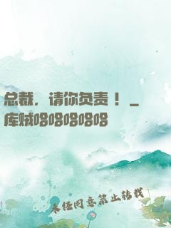 总裁，请你负责 ！